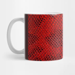 Red Leather Mug